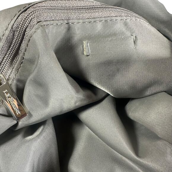 L.K. Bennett Brown Leather Suede Shoulder Bag Tote Slouchy Classic Elegant - Picture 8 of 13